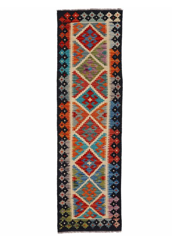 Vloerkleed Plat Geweven Kilim Afghan