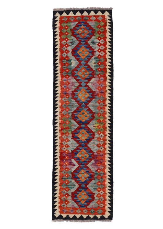 Vloerkleed Plat Geweven Kilim Afghan