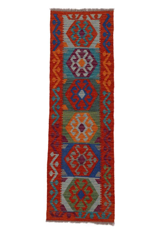 Vloerkleed Plat Geweven Kilim Afghan