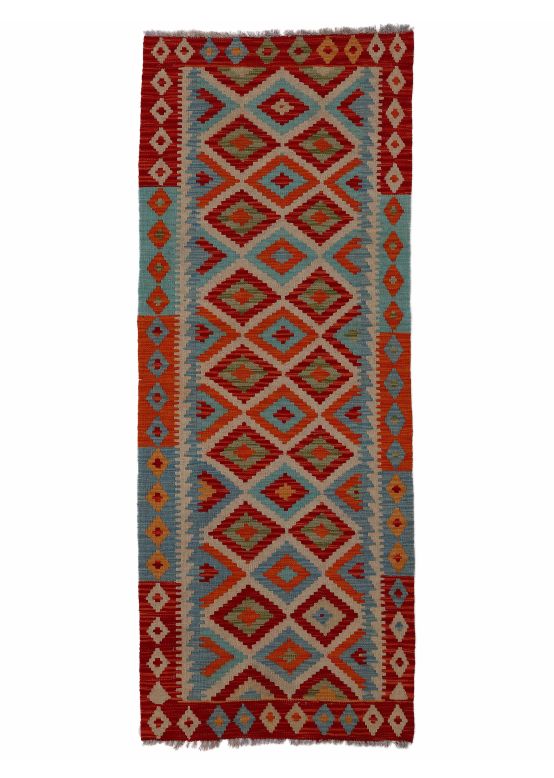 Vloerkleed Plat Geweven Kilim Afghan