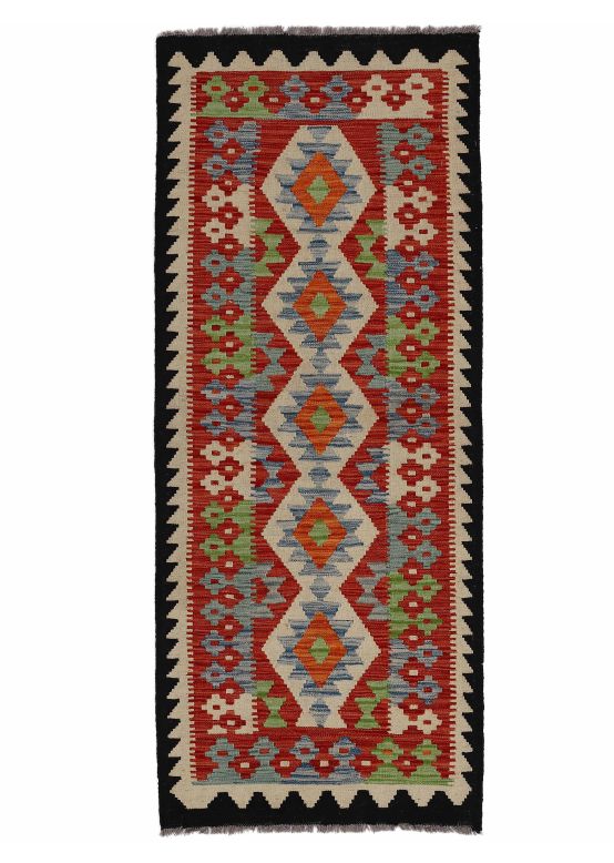 Vloerkleed Plat Geweven Kilim Afghan