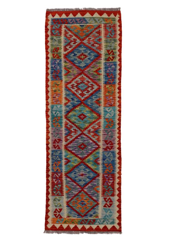 Vloerkleed Plat Geweven Kilim Afghan