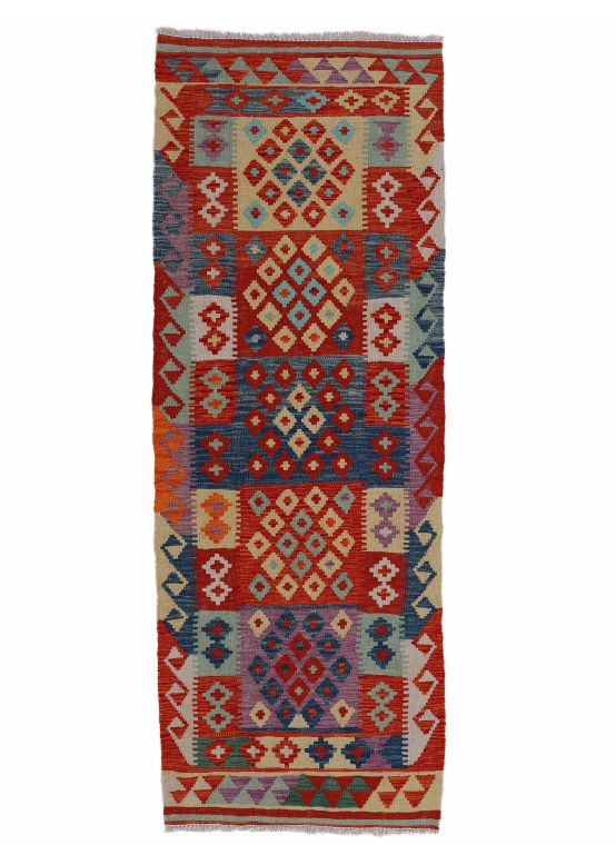 Vloerkleed Plat Geweven Kilim Afghan