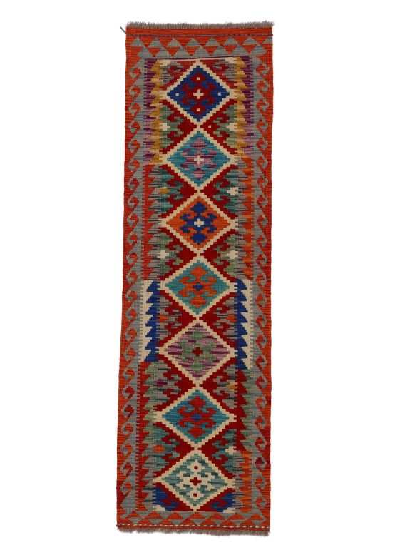 Vloerkleed Plat Geweven Kilim Afghan