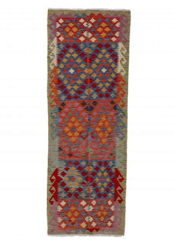 Vloerkleed Plat Geweven Kilim Afghan