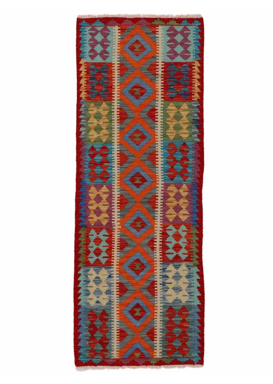 Vloerkleed Plat Geweven Kilim Afghan