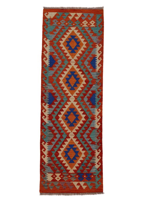 Vloerkleed Plat Geweven Kilim Afghan