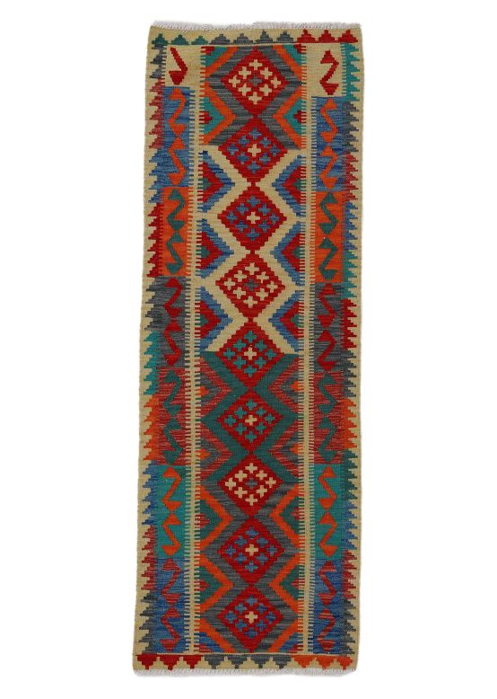 Vloerkleed Plat Geweven Kilim Afghan