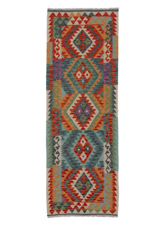 Vloerkleed Plat Geweven Kilim Afghan