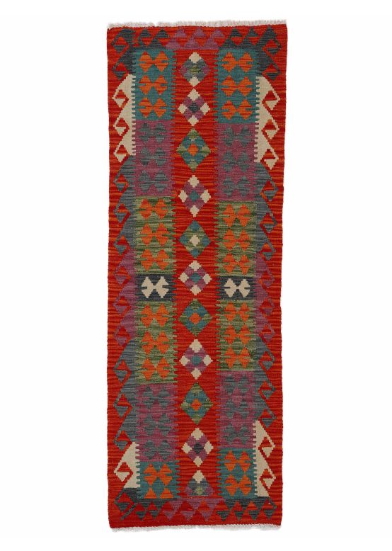 Vloerkleed Plat Geweven Kilim Afghan