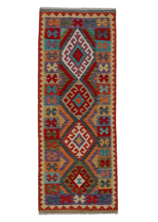 Vloerkleed Plat Geweven Kilim Afghan