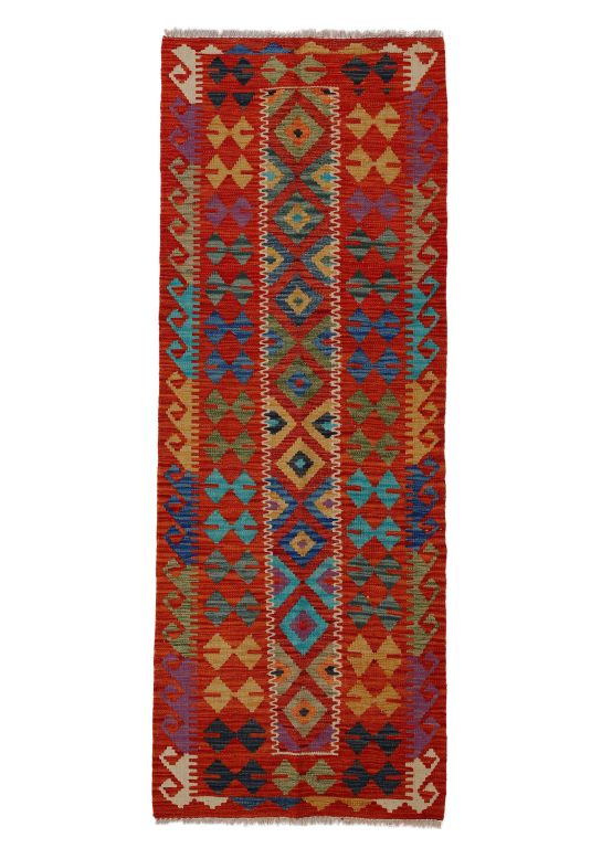 Vloerkleed Plat Geweven Kilim Afghan