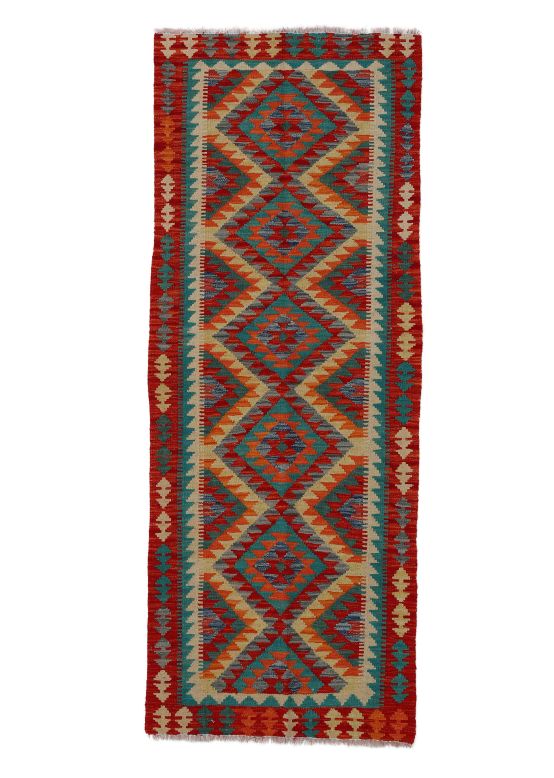 Vloerkleed Plat Geweven Kilim Afghan