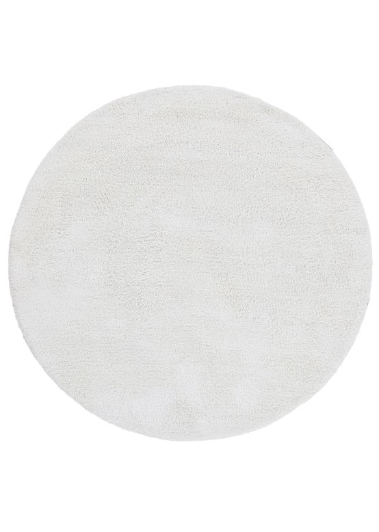 Hoogpolig Vloerkleed Breeze rond Créme