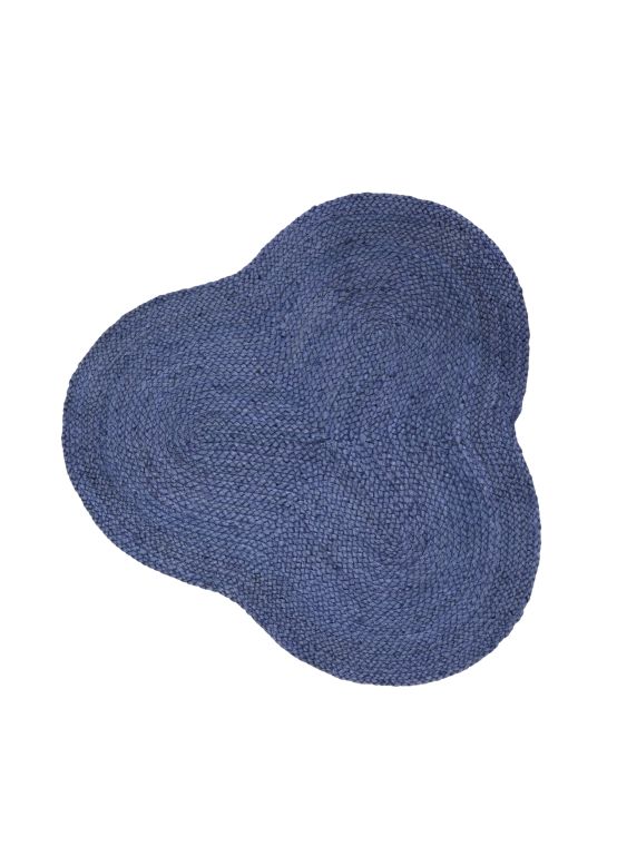 Jute Vloerkleed Alia Blauw